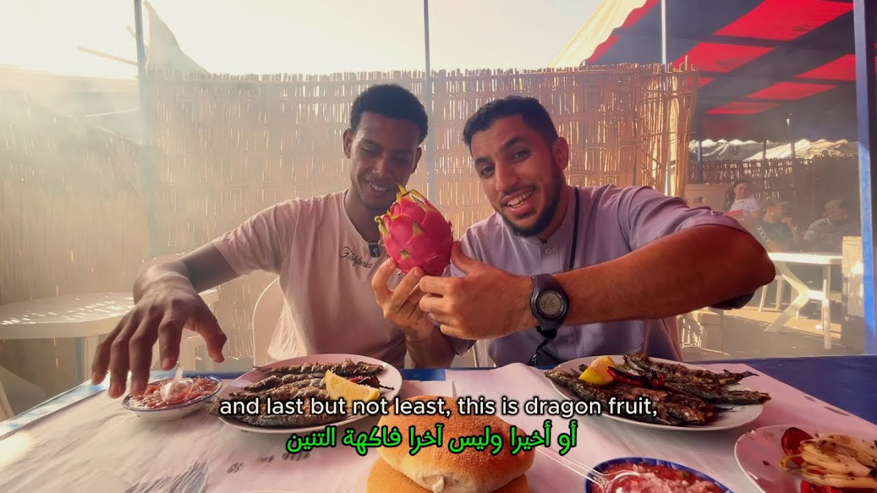 Learn Moroccan Arabic(Darija) through vlog#5🐟🍅