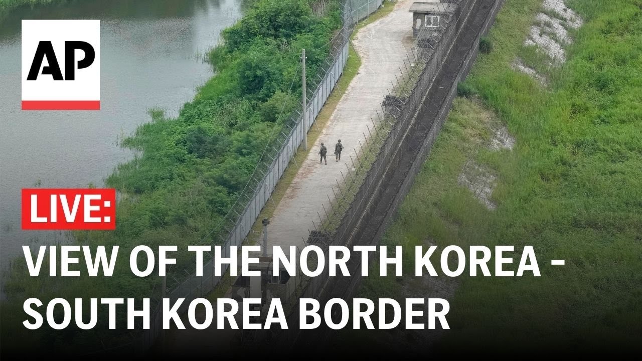 LIVE: View of the North Korea-South Korea border after new trash balloon launches
