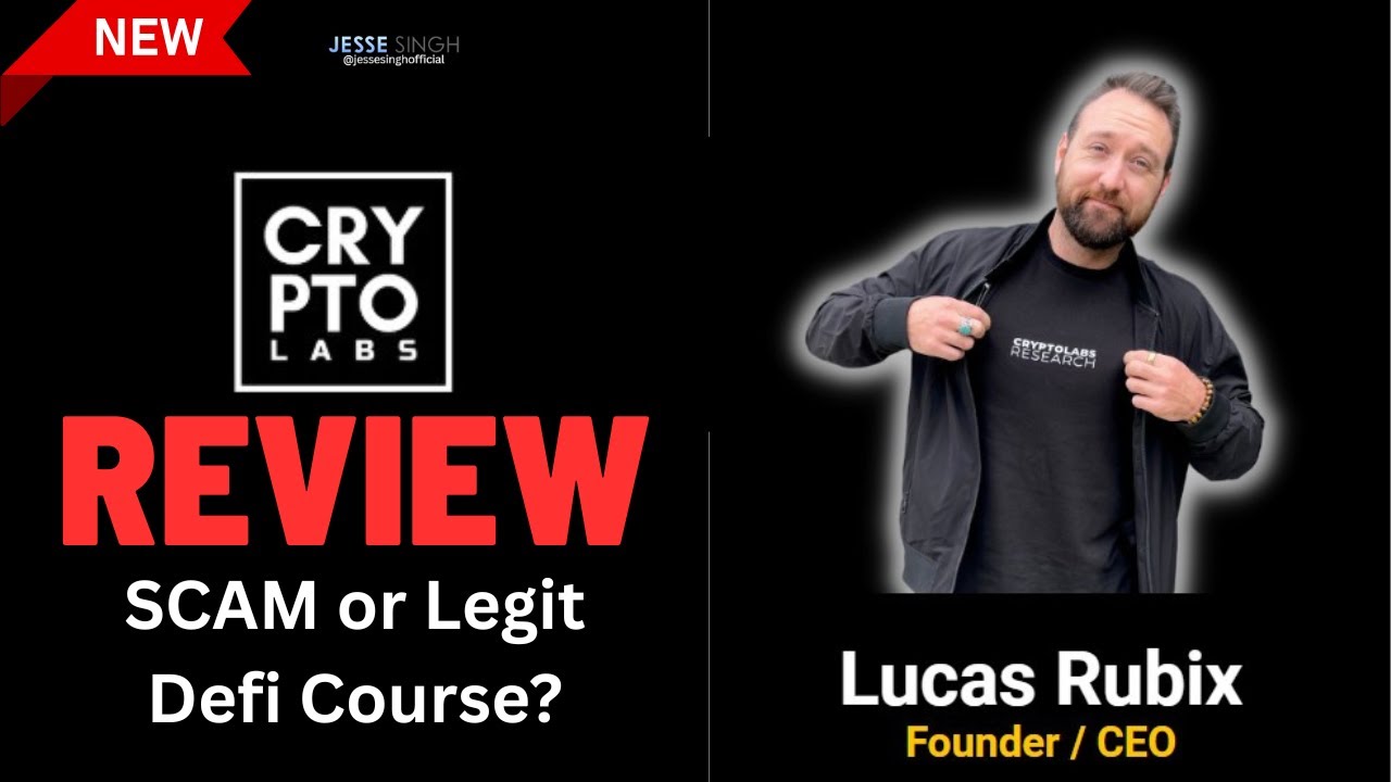 CryptoLabs Research Review - SCAM or Legit Crypto Defi Course By Lucas Rubix?