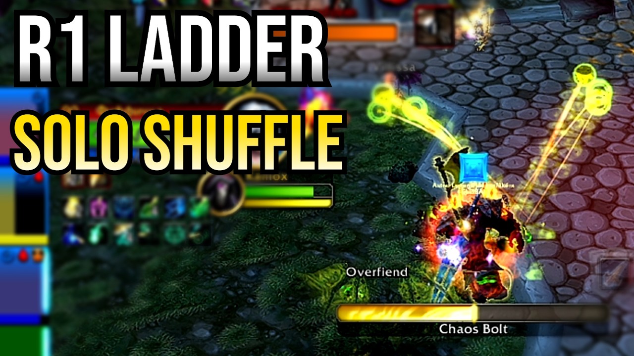 1-й ранг в рейтинге | Чернокнижник специализации &laquo;Разрушение&raquo; | PvP в полночь | Игра на арене (Ог...