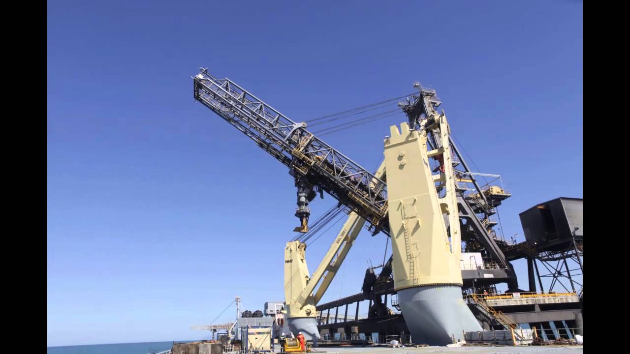 SAL: MV Lone, Loading Shiploader of 1,100 t, Australia