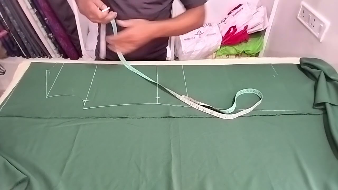 कुर्ता सिलीम फिटिंग कटिंग करना सिखे #viralvideo #reels #tailor #highlights #viralvideos 