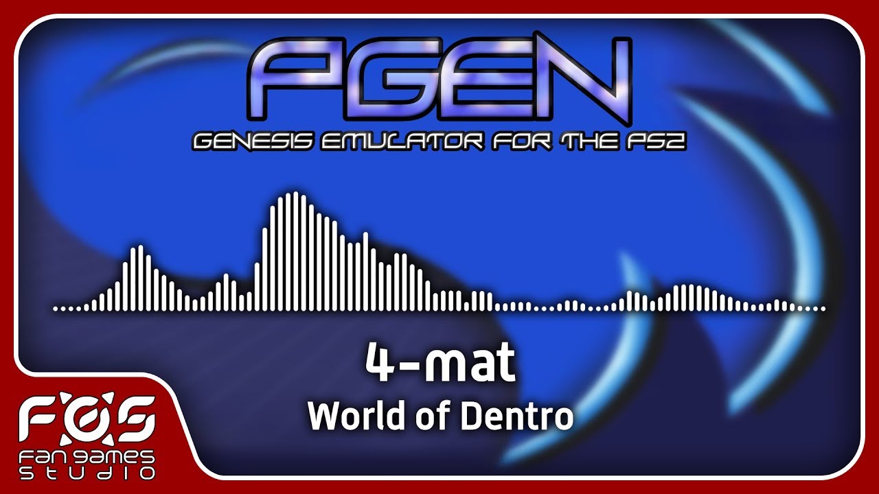 PGEN Emulator - Music Menu (4-mat - World of Dentro)