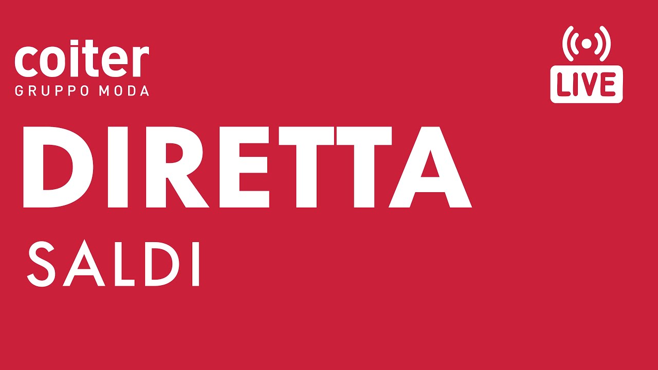 Gruppo Moda Coiter sta trasmettendo dal vivo.