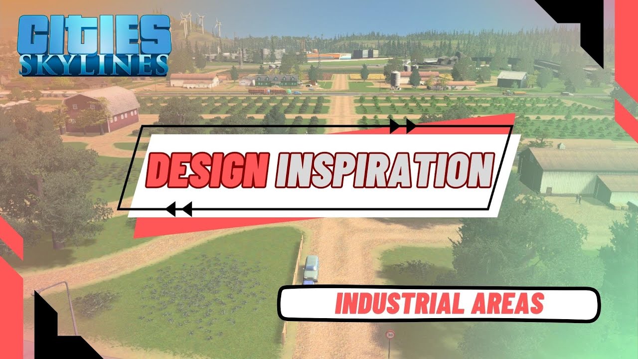 Cities Skylines DESIGN INSPIRATION | Industrial Areas