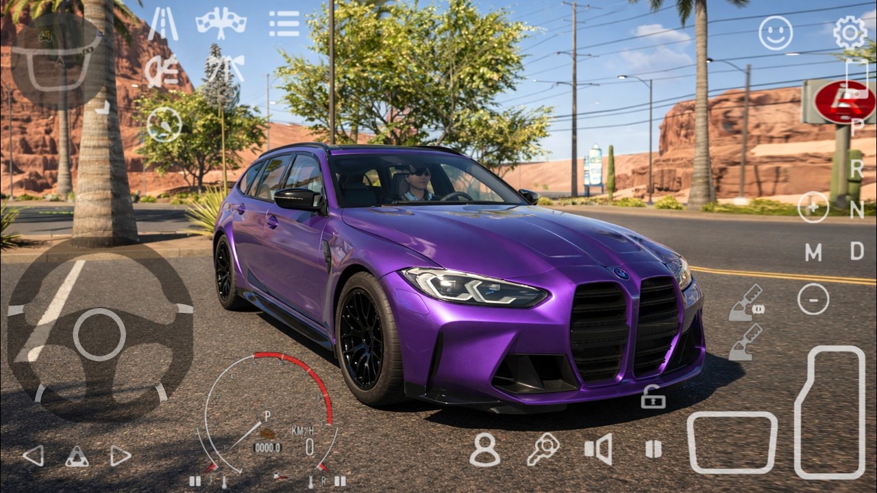 BMW M3 Touring G81 in Stunning Purple — Real Life Graphics?