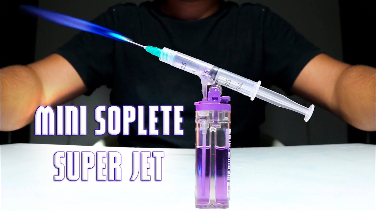 Como hacer un Soplete con Encendedor