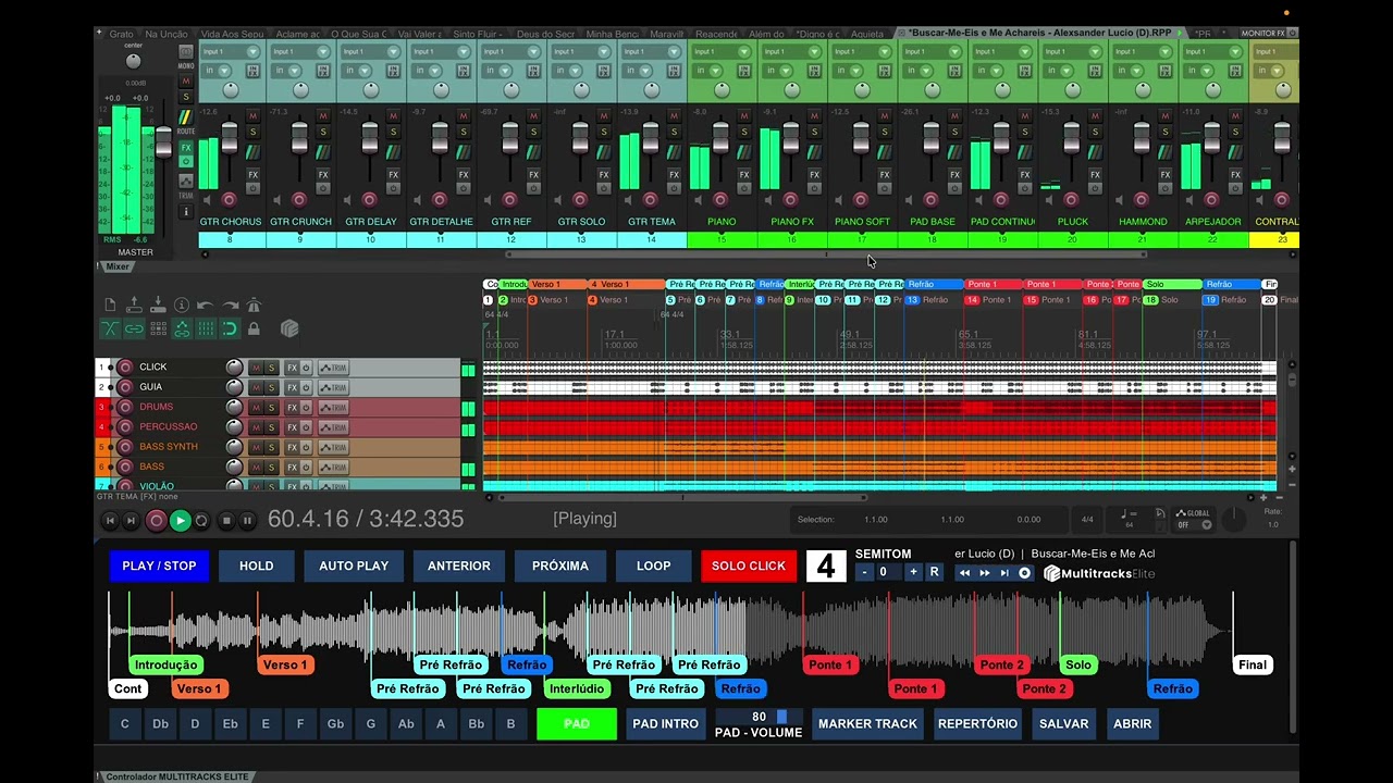Buscar-Me-Eis e Me Achareis - Alexsander Lúcio #multitracks #musica #vs #multitracks 