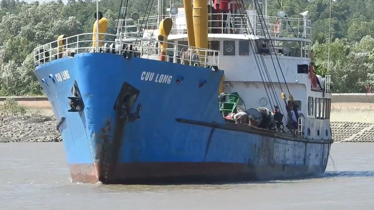 Navigating the Night: How Changing Lights Aid Container Ships