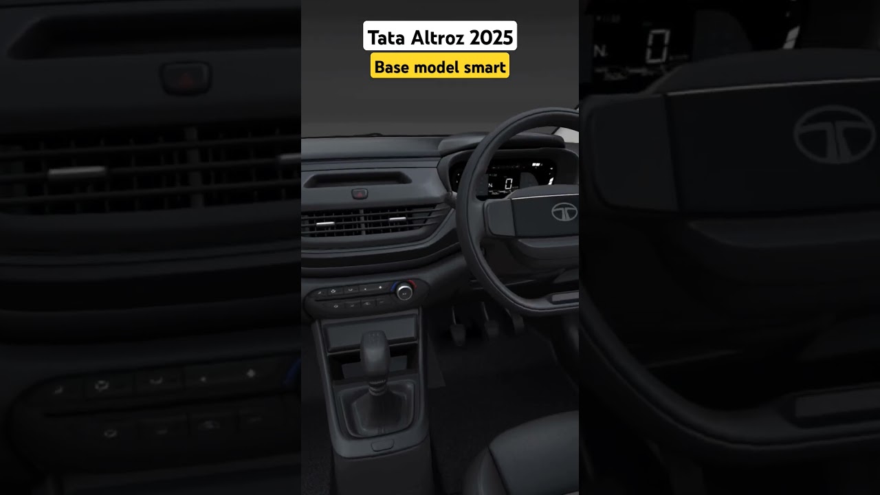 Tata Altroz facelift 2025 base model smart | altroz 2025 #altroz2025 #automobile #shorts #altroz