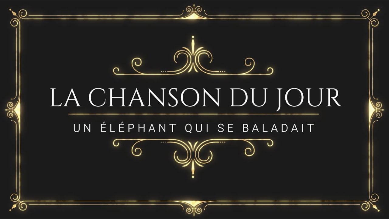 UN ÉLÉPHANT QUI SE BALADAIT