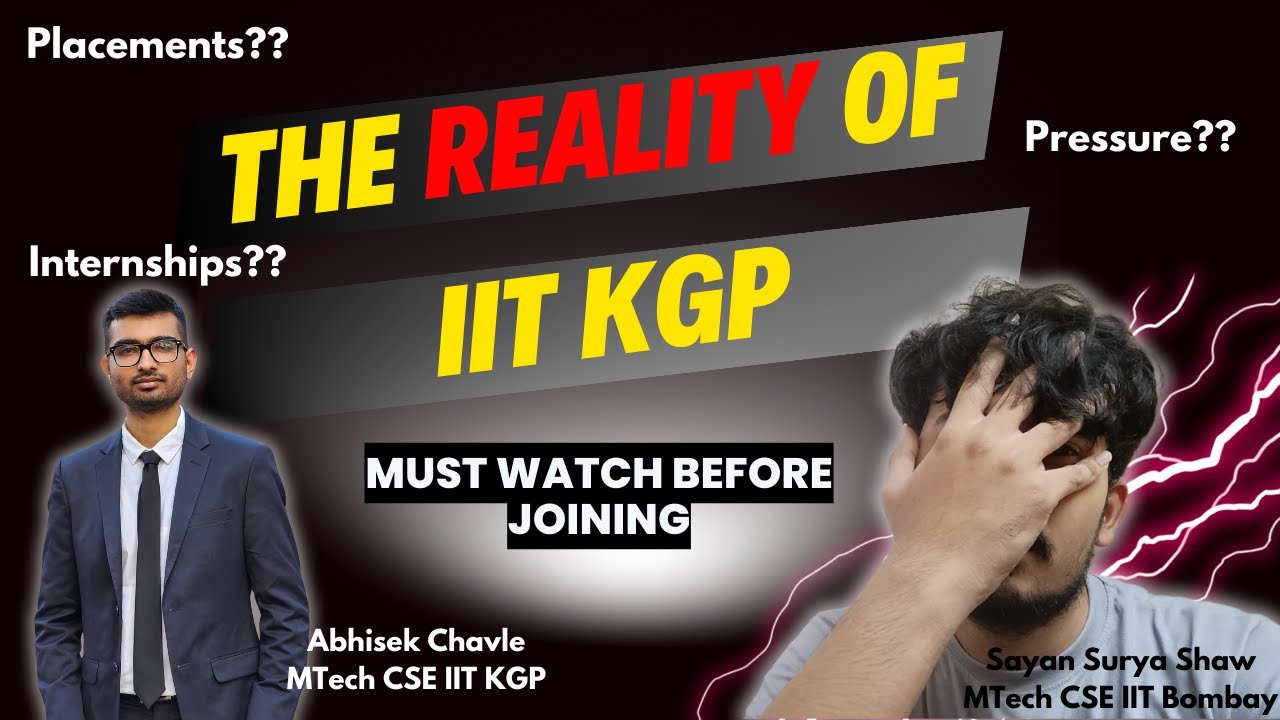 The Reality of IIT KGP🥶| Placements💀 | Must Watch Before Joining | Campus | Hostel | Food