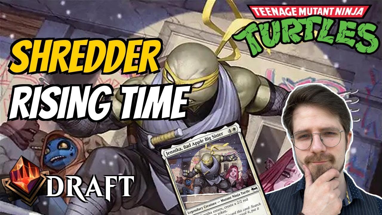 Shredder Rising Time | Teenage Mutant Ninja Turtles Draft |  | MTG Arena