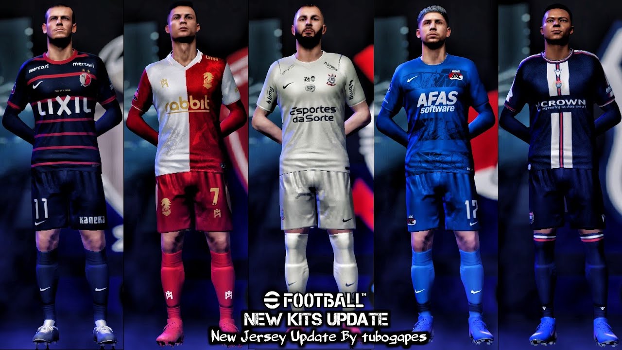New Jersey Update🔥 Best eFootball 2026 Mobile Kits Update