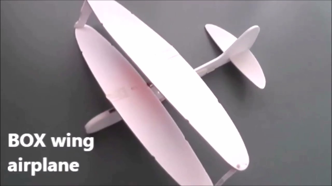 Firs ever high energy and fuel economy box-wing rotorcraft powered by a pusher propeller