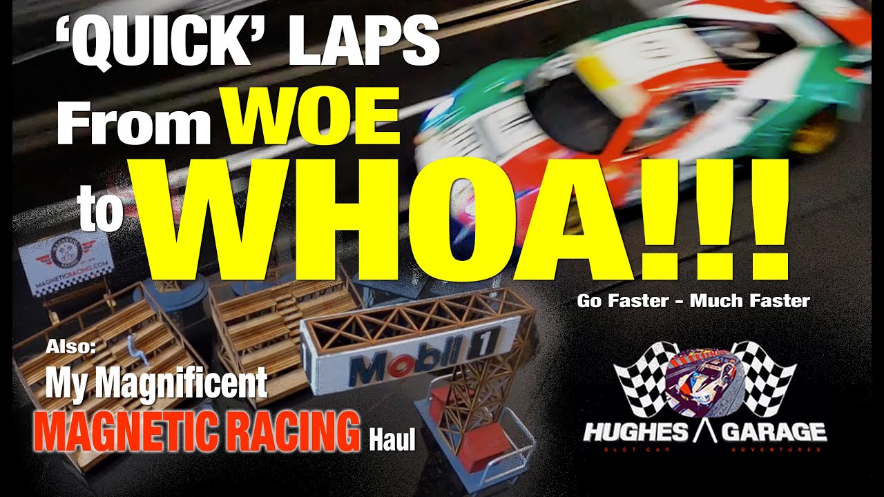 Make your slot cars go faster with Quick Slicks - Hughes Garage SCA Ep 4