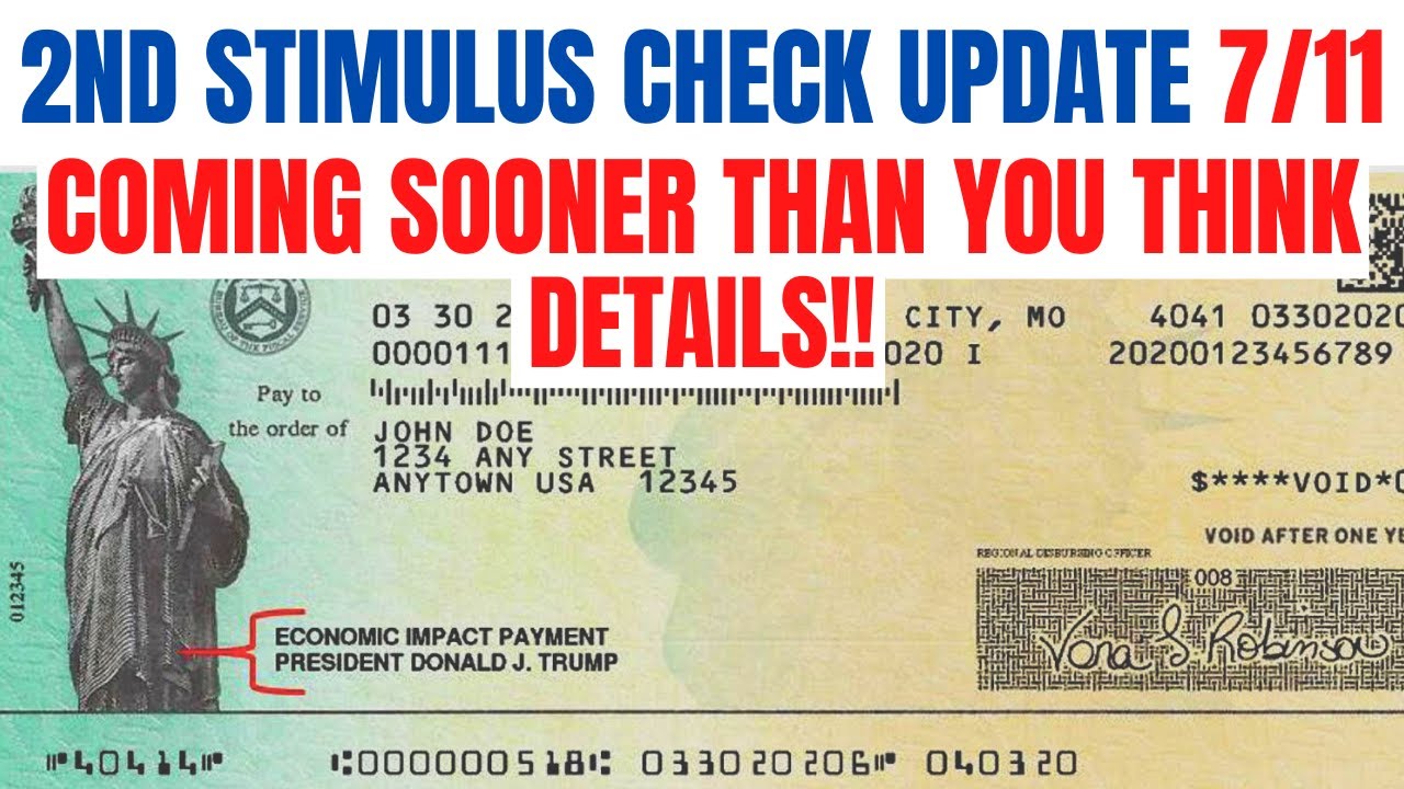 Second Stimulus Check| Positive Update and Coming Sooner Than You Think
