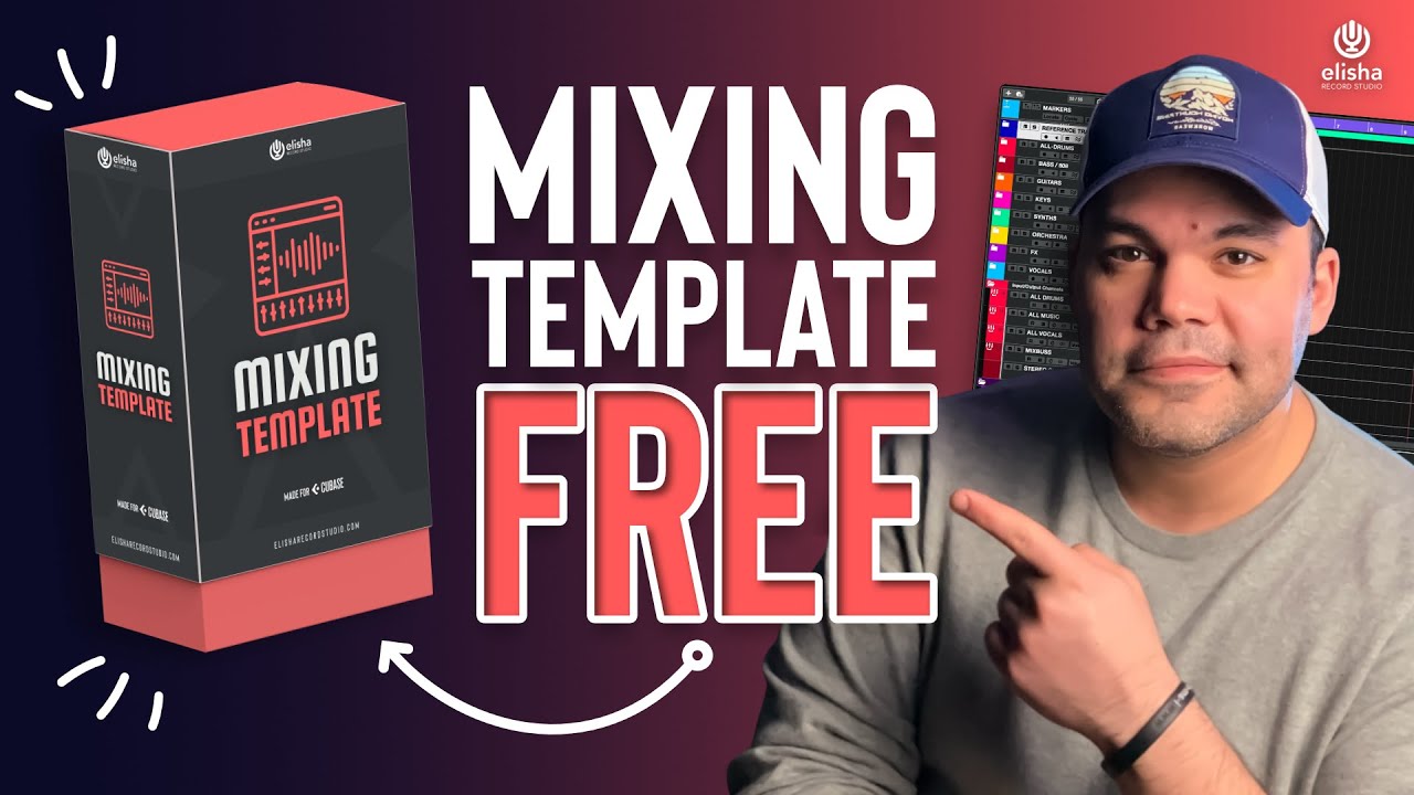 Мой БЕСПЛАТНЫЙ шаблон микширования для Cubase | Получите его сейчас!