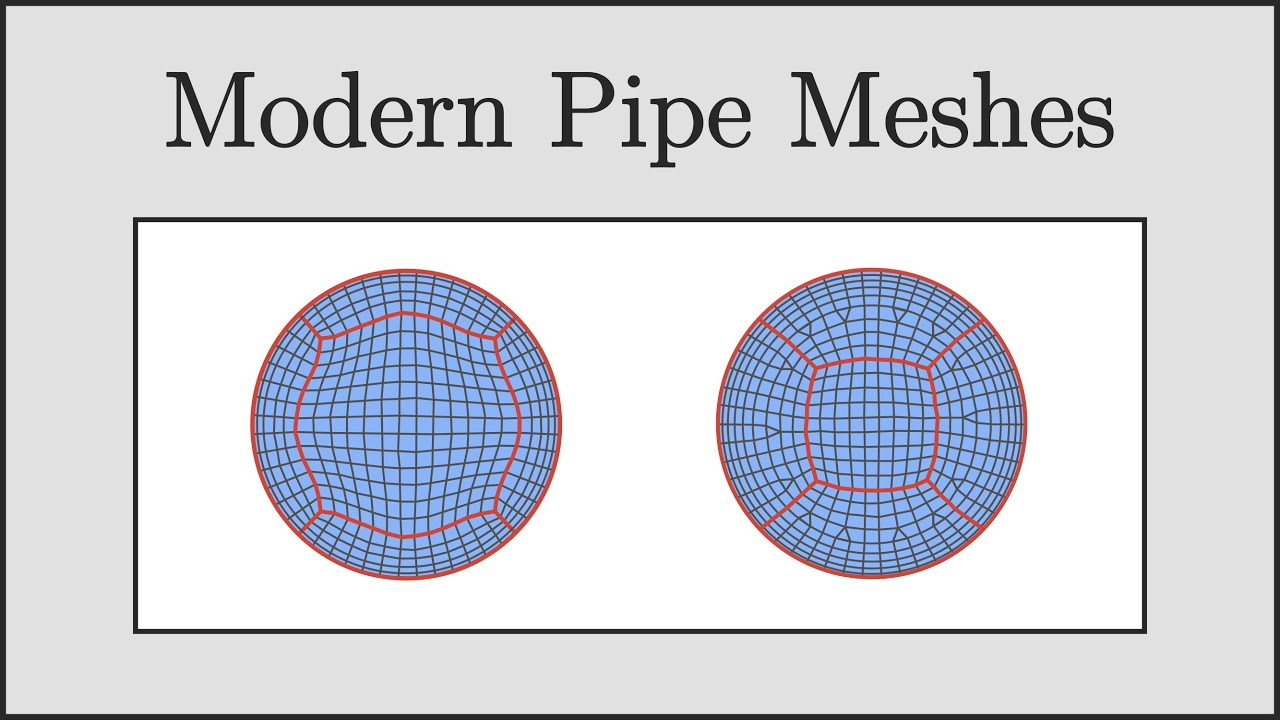 [CFD] Meshing Guide for Pipes and Ducts (O-grid, hexcore, polyhedra)