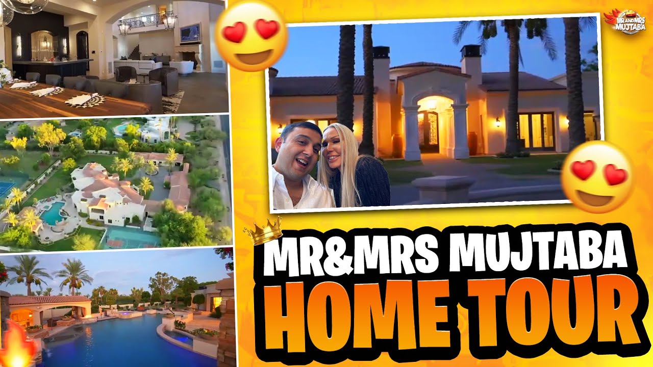 Mr & Mrs MUJTABA HOME TOUR | MOST EXPENSIVE HOUSE OF ARIZONA
