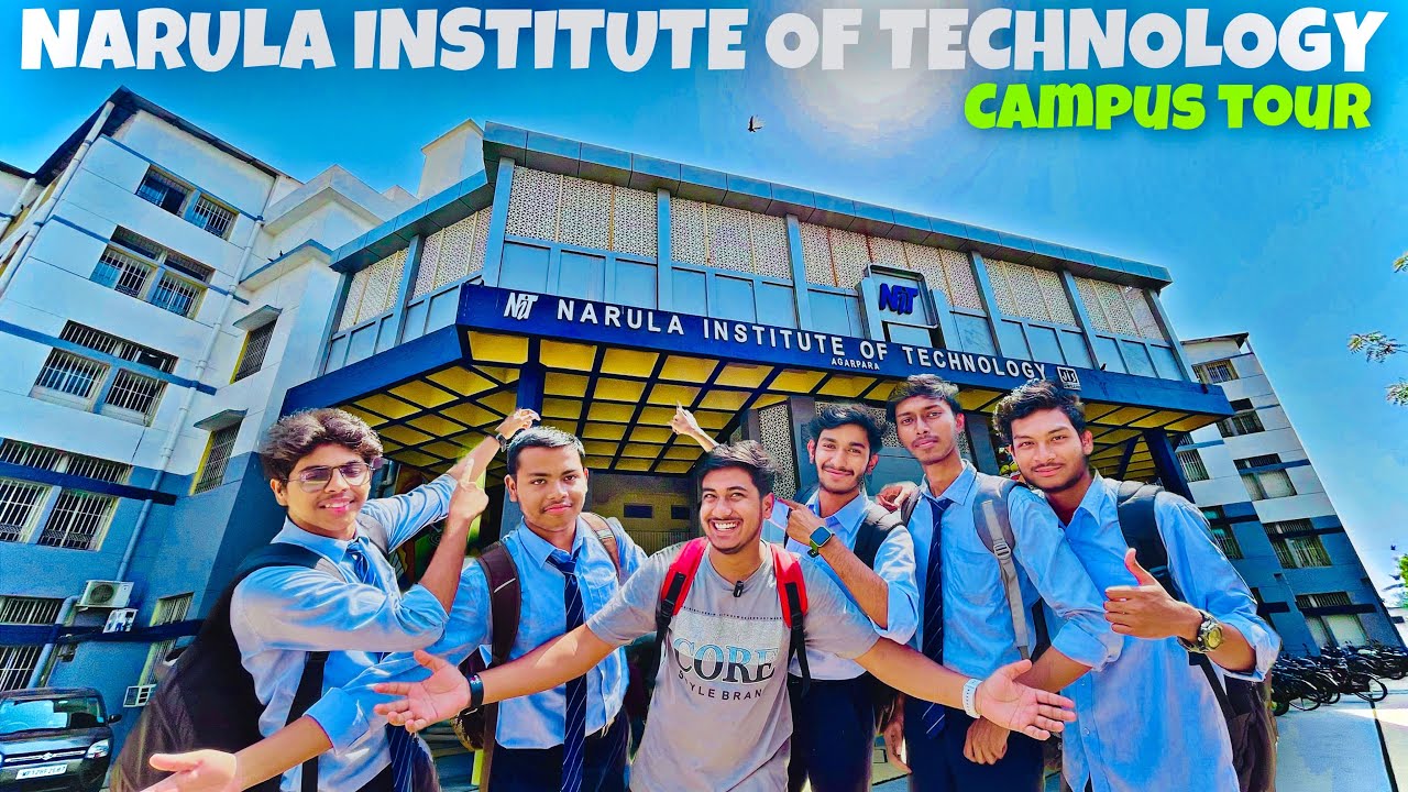 Narula Institute of Technology 🔥Campus Tour 😍