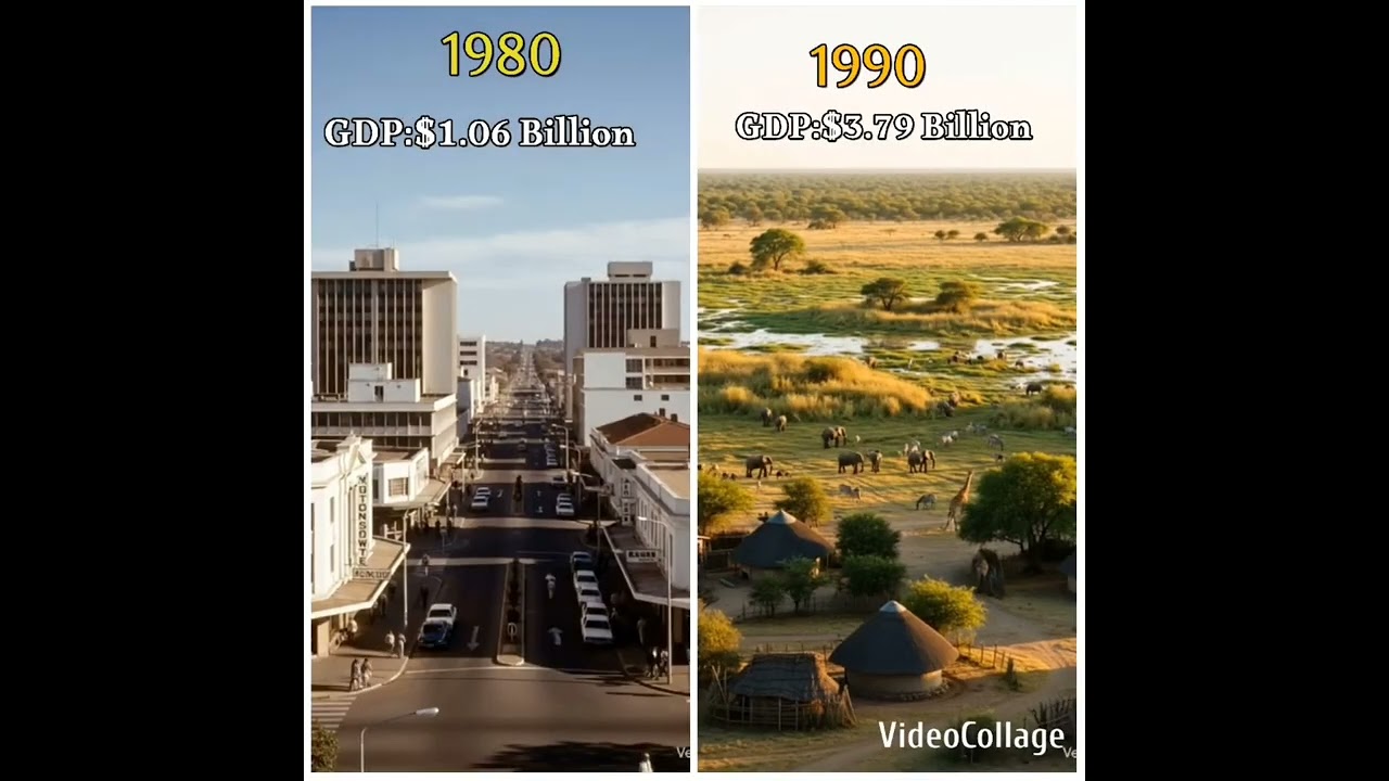 Botswana country GDP Year 1960-2025