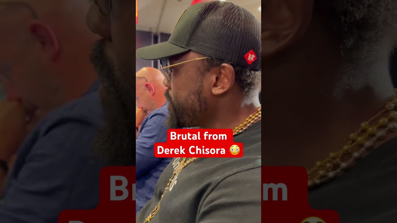 Derek Chisora tells reporter to &ldquo;f*** off&rdquo; 🤐