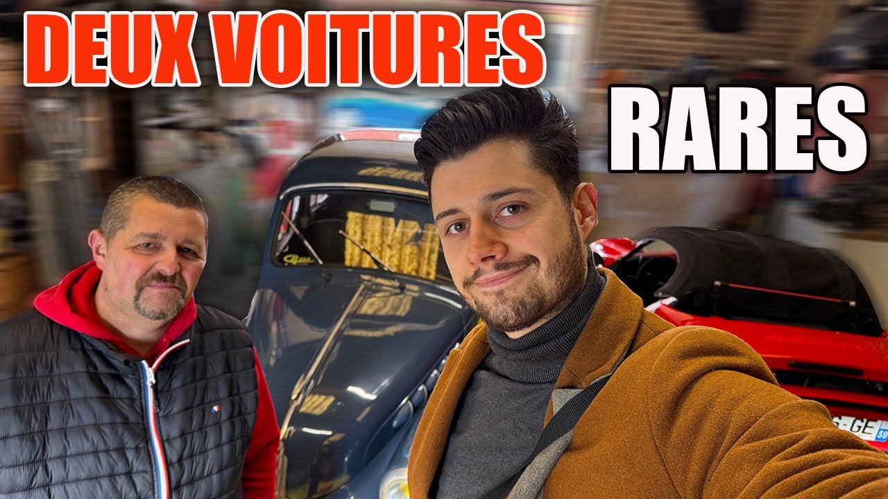 Deux voitures super rares...