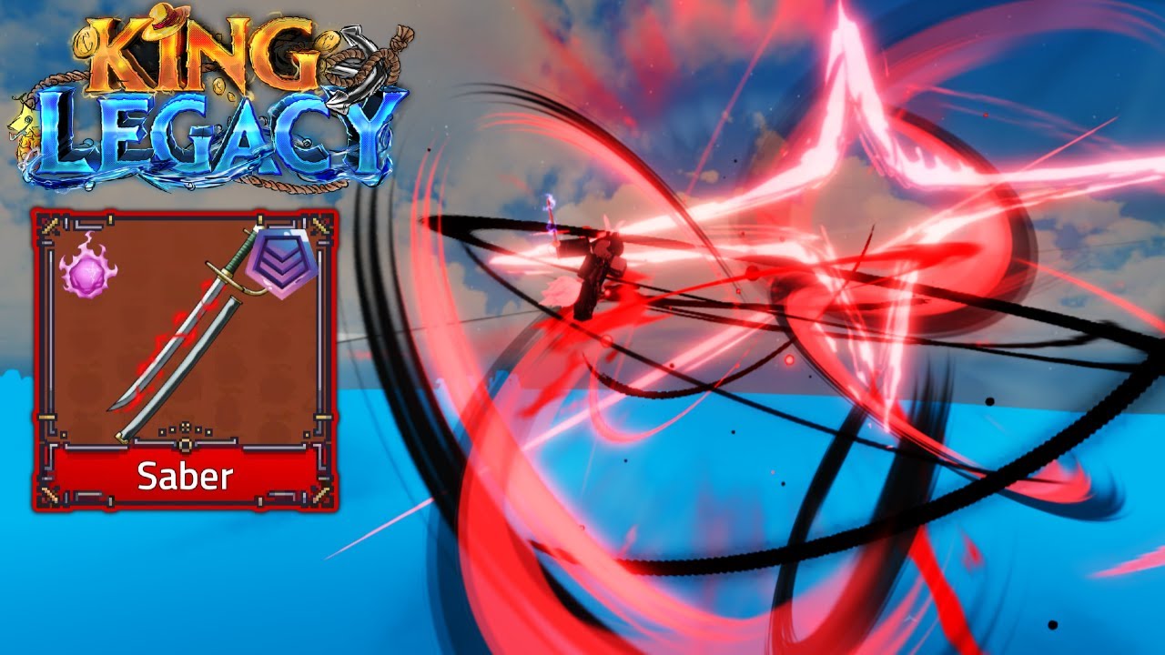 This SABER V2 Combo SHREDS Opponents in Fights! | King Legacy Mobile Bounty Hunting