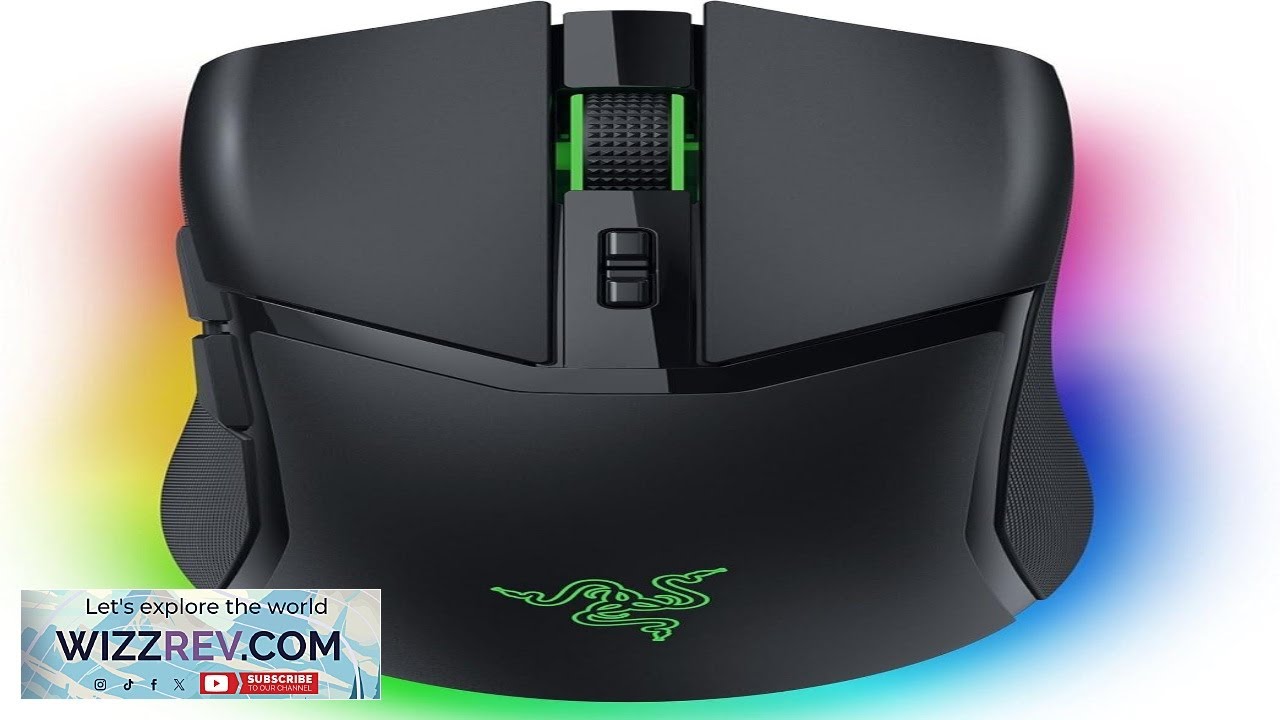 Razer Cobra Pro Wireless Gaming Mouse: 10 Customizable Controls Chroma RGB