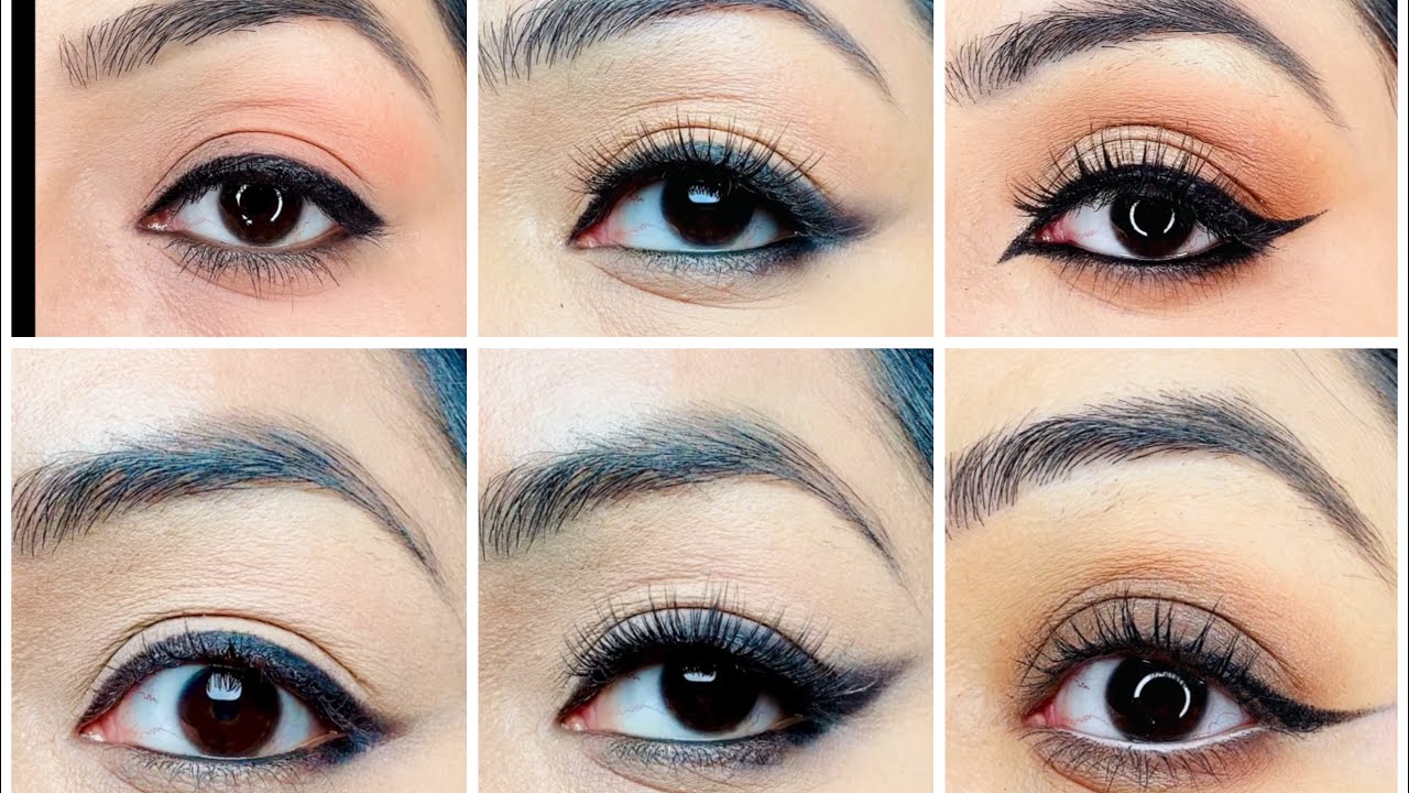 6 Eyeliner styles for hooded eyes 