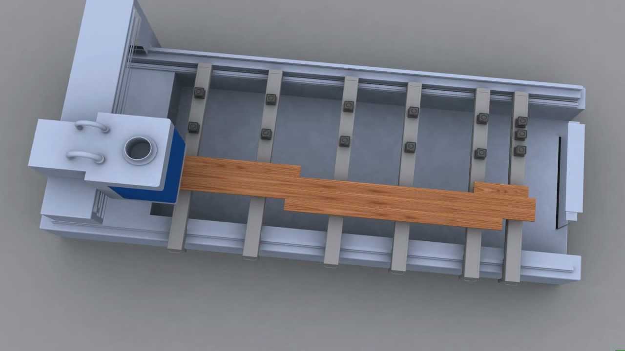 Glulam truss manufacturing