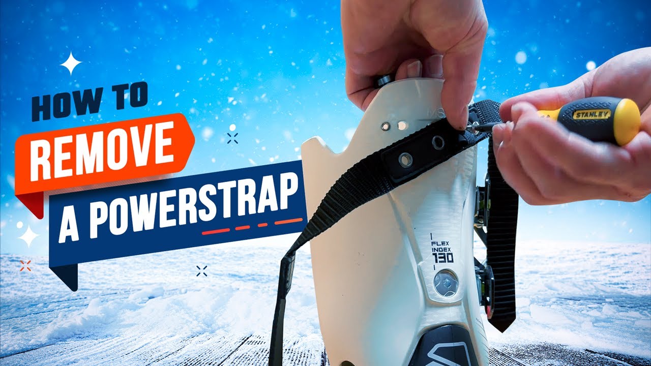 How to Remove a Ski Boot Powerstrap