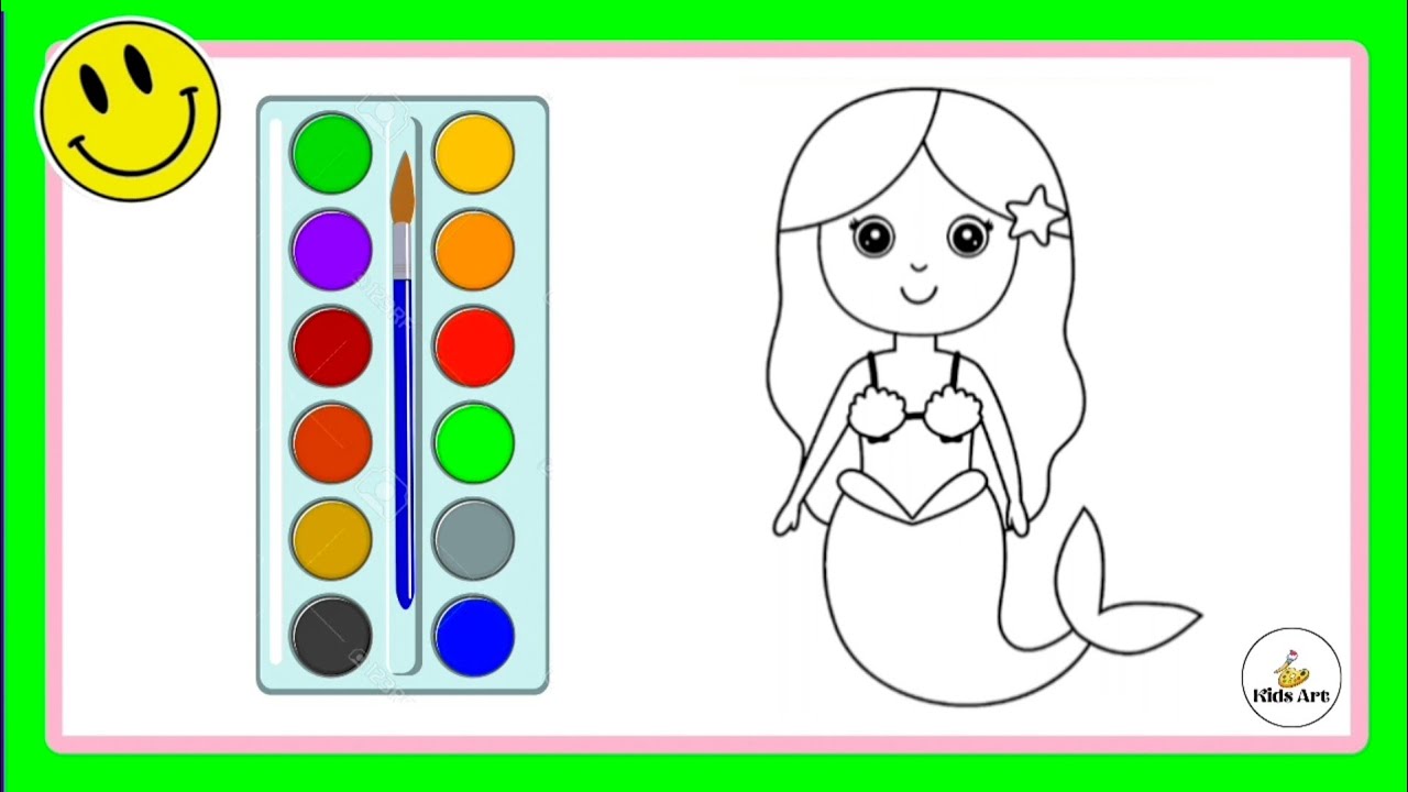 Doll Coloring | Painting for Kids and Toddler | Cute Doll drawing | Drawing jalpari