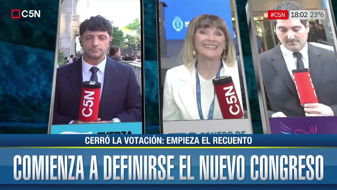 CERRARON los COMICIOS y crece la expectativa por los primeros RESULTADOS
