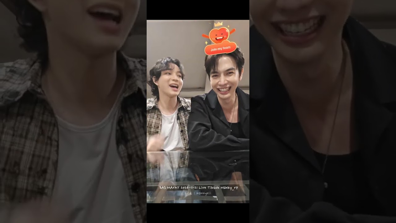 BAS MAXKY 2024-11-21 Live Tiktok Maxky_rp #แม็กกี้บาส #โจฮันนอร์ธ #FoureverYouProject