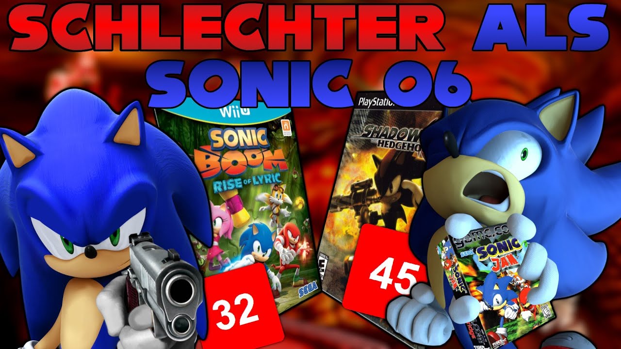 Die SCHLECHTESTEN Sonic Spiele! | Rayphal