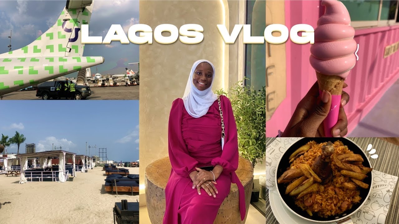 LAGOS VLOG|Creating contents,lunch dates,beach and plenty chaos✨ #vlog