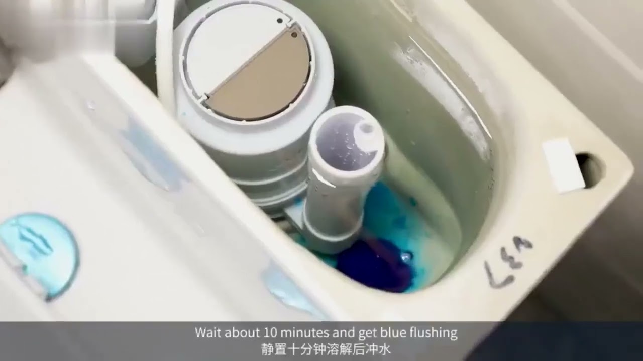 Automatic Toilet Bowl Blue Cleaner Tablets / Bathroom Toilet Tank Cleaner / 蓝泡泡