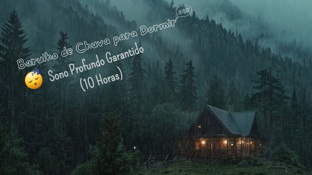Barulho de Chuva para Dormir | Sono Profundo Garantido (10 Horas)