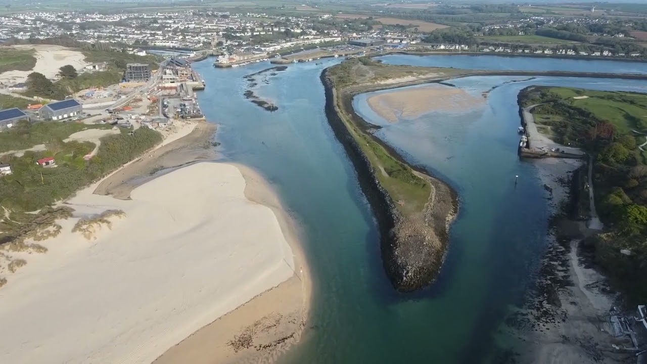 Hayle cornwall from above 2023