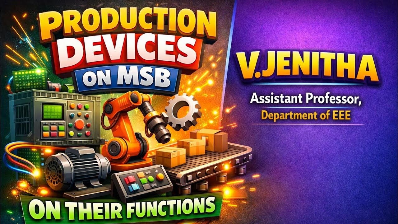 PRODUCTION DEVICES ON MSB ON THEIR FUNCTIONS 