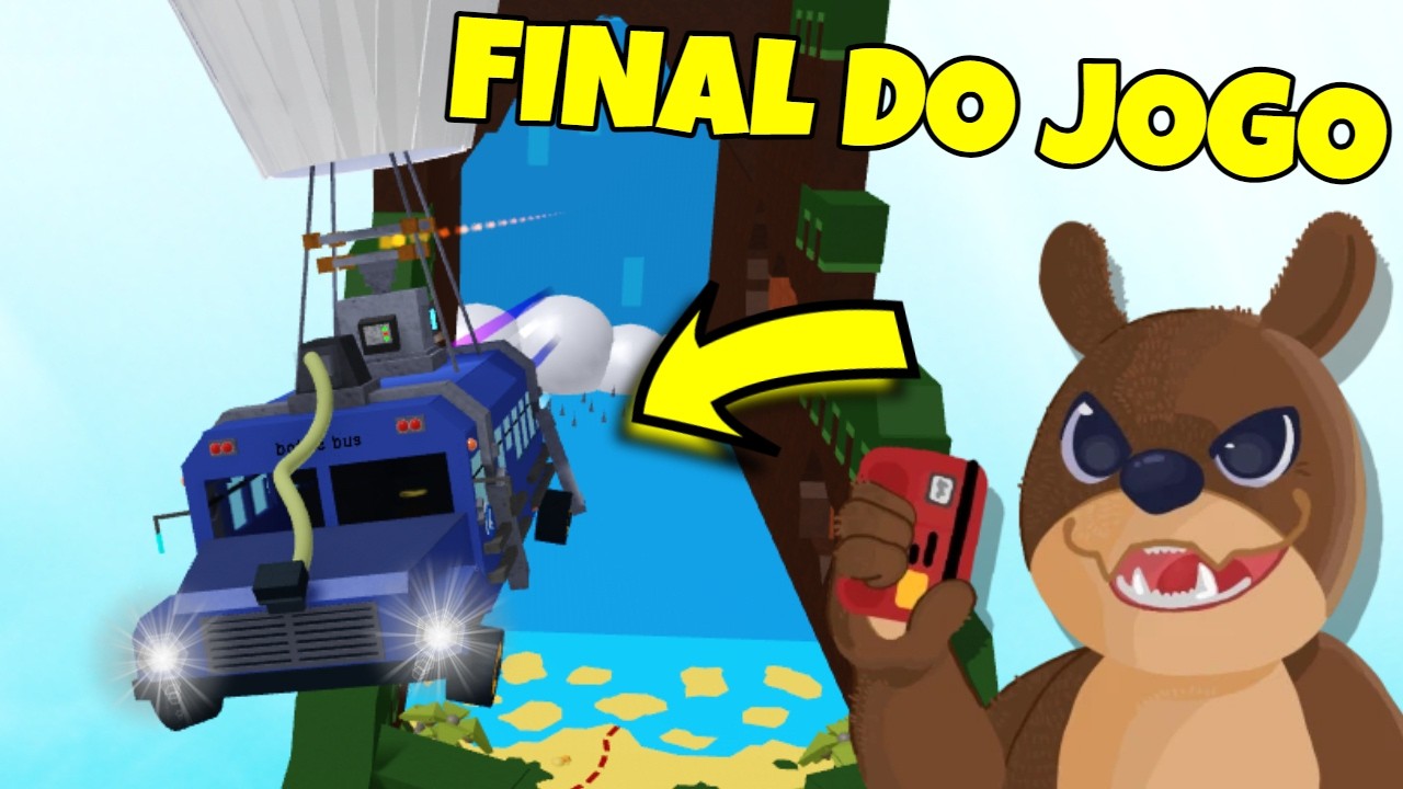 🔵CONSTRUÍ O ÔNIBUS DO FORTNITE PARA LEVAR OS JOGADORES ATE O FINAL!! BUILD A BOAT ROBLOX