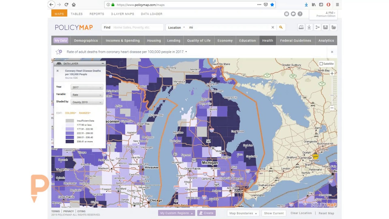 Mapping Health Risks and Developing Strategic Responses With PolicyMap (short)