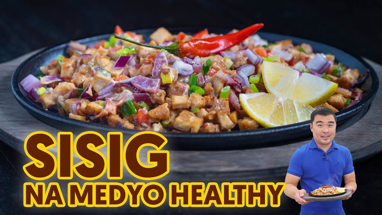 SISIG NA MEDYO HEALTHY