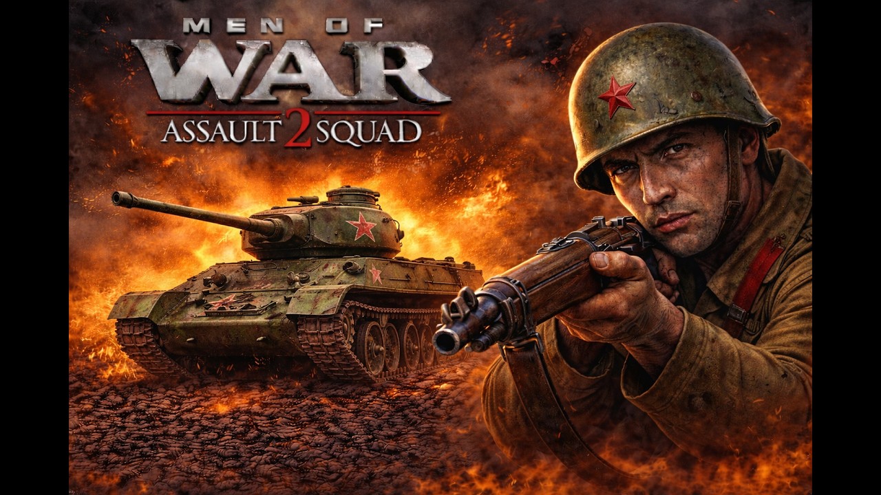 Men of War 2 Assault Squad | Soviet Union Skirmish Campaign Mission 1