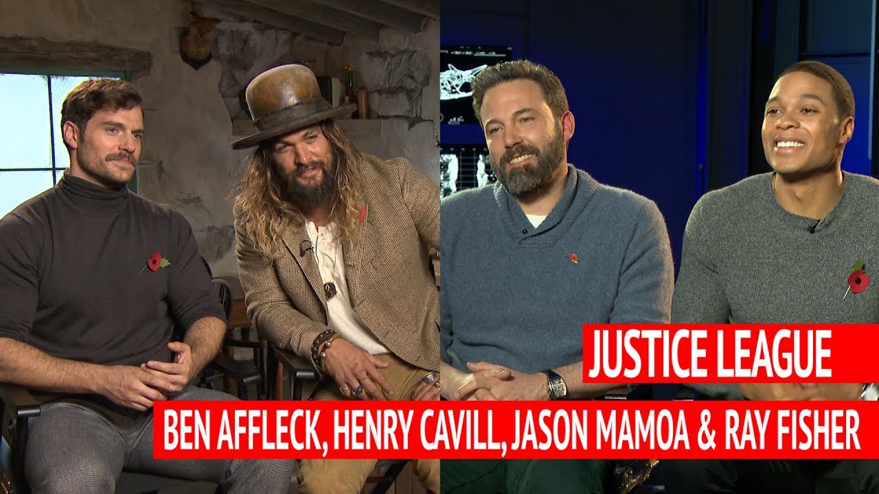 Could Justice League 2 be a musical?! Ben Affleck, Henry Cavill, Jason Mamoa and Ray Fisher weigh in