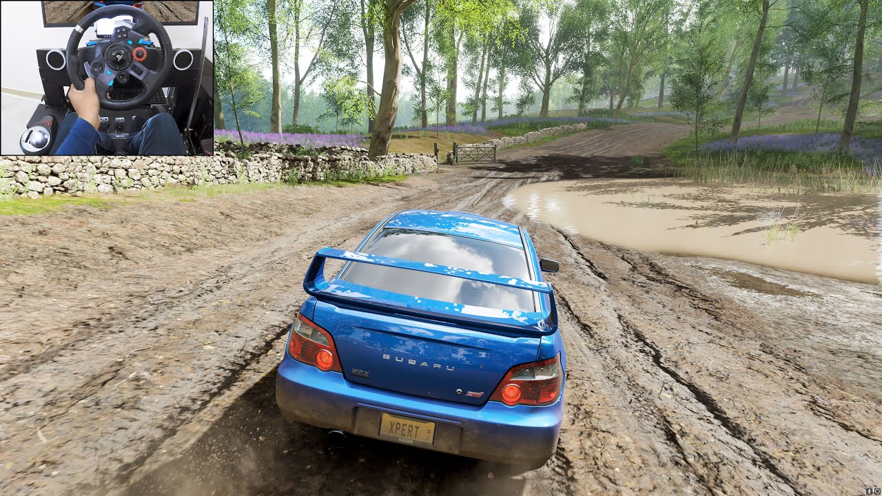 2004 Subaru WRX STI - Forza Horizon 4 | Logitech g29 gameplay