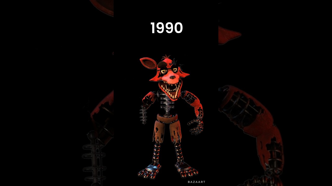 Withered Foxy Timeline #fnaf #foxy