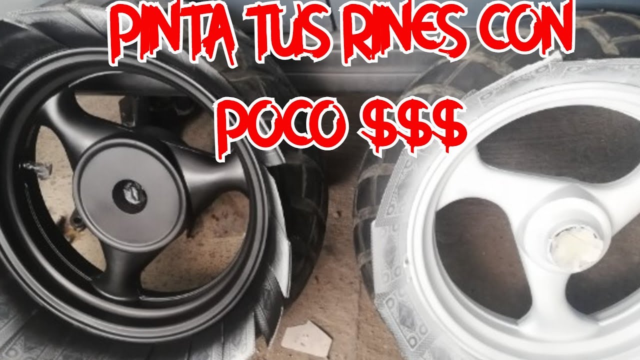 Como pintar rines MOTONETA DS150cc ITALIKA